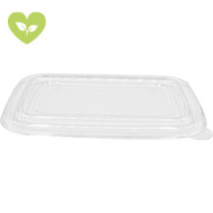 SIGNORBIO Coperchio monouso in PET per contenitore rettangolare capacità 790 ml, 22,5 x 15,8 cm, Riciclabile, Trasparente (confezione 400 pezzi) SIGNORBIO Coperchio monouso in PET per contenitore rettangolare capacità 790 ml, 22,5 x 15,8 cm, Riciclabile, Trasparente (confezione 400 pezzi)