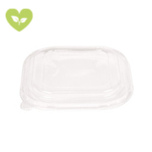 SIGNORBIO Coperchio monouso per ciotola quadrata capacità 900/1.200 ml, r-PET, Riciclabile, 17 x 17 cm, Trasparente (confezione 300 pezzi) SIGNORBIO Coperchio monouso per ciotola quadrata capacità 900/1.200 ml, r-PET, Riciclabile, 17 x 17 cm, Trasparente (confezione 300 pezzi)