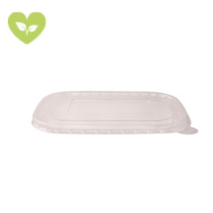SIGNORBIO Coperchio monouso per ciotola rettangolare capacità 500/750/1.000 ml, r-PET, Riciclabile, 17 x 12 cm, Trasparente (confezione 300 pezzi) SIGNORBIO Coperchio monouso per ciotola rettangolare capacità 500/750/1.000 ml, r-PET, Riciclabile, 17 x 12 cm, Trasparente (confezione 300 pezzi)