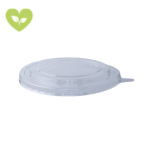 SIGNORBIO Coperchio monouso per ciotola tonda capacità 500/750/1.000 ml, r-PET, Riciclabile, Ø 14,8 cm, Trasparente (confezione 300 pezzi) SIGNORBIO Coperchio monouso per ciotola tonda capacità 500/750/1.000 ml, r-PET, Riciclabile, Ø 14,8 cm, Trasparente (confezione 300 pezzi)