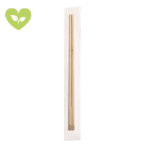 SIGNORBIO Coppia bacchette in bambù, 21 cm, Imbustate singolarmente, Naturale (confezione 100 pezzi) SIGNORBIO Coppia bacchette in bambù, 21 cm, Imbustate singolarmente, Naturale (confezione 100 pezzi)