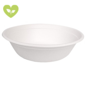 SIGNORBIO Piatto fondo monouso, Polpa di cellulosa, Biodegradabile e Compostabile, Ø 13,5 cm, Capacità 390 ml, 10,5 g, Bianco (confezione 1.200 pezzi) SIGNORBIO Piatto fondo monouso, Polpa di cellulosa, Biodegradabile e Compostabile, Ø 13,5 cm, Capacità 390 ml, 10,5 g, Bianco (confezione 1.200 pezzi)