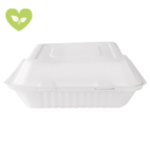 SIGNORBIO Scatola Lunchbox monouso 3 scomparti, Polpa di cellulosa, Biodegradabile e Compostabile, Capacità 1.200 ml, 23 x 23 x 7,5 cm, Bianco (confezione 200 pezzi) SIGNORBIO Scatola Lunchbox monouso 3 scomparti, Polpa di cellulosa, Biodegradabile e Compostabile, Capacità 1.200 ml, 23 x 23 x 7,5 cm, Bianco (confezione 200 pezzi)