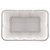 SIGNORBIO Vaschetta monouso porta patatine, Polpa di cellulosa, Biodegradabile e Compostabile, 14,5 x 9,5 x 5 cm, Bianco (confezione 125 pezzi) - 1