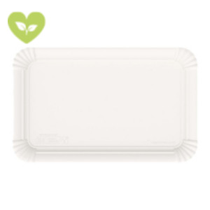 SIGNORBIO Vassoio monouso, Polpa di cellulosa, Biodegradabile e Compostabile, 21,5 x 13,5 cm, Bianco (confezione 1.000 pezzi) SIGNORBIO Vassoio monouso, Polpa di cellulosa, Biodegradabile e Compostabile, 21,5 x 13,5 cm, Bianco (confezione 1.000 pezzi)