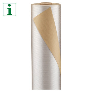 Silver and gold Kraft wrapping paper 