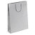 Silver matt laminated custom printed bags - 520x420x100mm - 2 colours, 1 side - 1