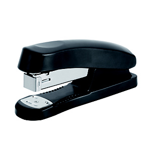 Simply Grapadora manual, capacidad para 20 hojas, compatible con grapas 24/6 y 26/6, negra Simply Grapadora manual, capacidad para 20 hojas, compatible con grapas 24/6 y 26/6, negra