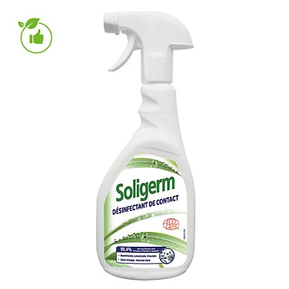 Désinfectant de contact écologique Solipro Soligerm 750 ml