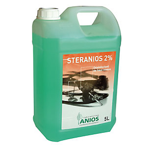 Désinfectant de haut niveau matériel médical Anios Steranios 2% 5 L