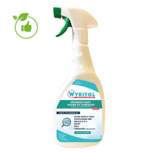 Désinfectant mains et surfaces Wyritol 750 ml