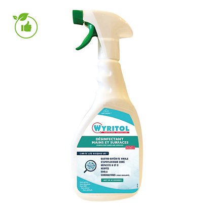 Désinfectant mains et surfaces Wyritol 750 ml