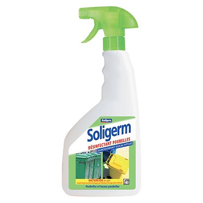 Désinfectant poubelles surodorant Solipro Soligerm 750 ml