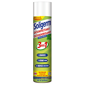 Désinfectant désodorisant 4 en 1 Solipro Soligerm 750 ml Désinfectant désodorisant 4 en 1 Solipro Soligerm 750 ml