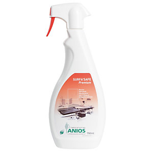 Désinfectant surfaces Anios Surfa'safe Premium mousse compacte 750 ml