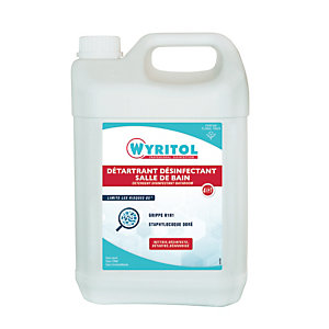 Désinfectant détartrant sanitaires Wyritol 4 en 1 5 L