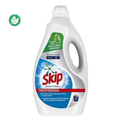 Skip Active Clean lessive liquide – 71 lavages - Bidon 5L