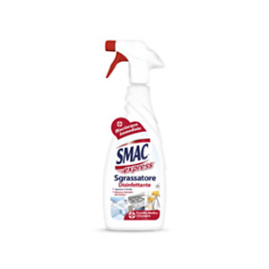 SMAC Express Sgrassatore Disinfettante, Flacone spray 650 ml SMAC Express Sgrassatore Disinfettante, Flacone spray 650 ml