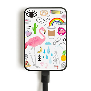 Smartoools TATTOOS Mc3, Multicolor, MP3/MP4, Teléfono móvil/smartphone, Tableta, De plástico, Polímero de litio, 3300 mAh, USB 8435396920007 Smartoools TATTOOS Mc3, Multicolor, MP3/MP4, Teléfono móvil/smartphone, Tableta, De plástico, Polímero de litio, 3300 mAh, USB 8435396920007