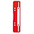 Snelhechterstrips rood voor A4 documenten 3,5 x 15 cm - 1