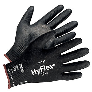 Snijbestendige handschoenen Ansell Hyflex 11-751 maat 10, set van 12 paar