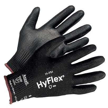 Snijbestendige handschoenen Ansell Hyflex 11-751 maat 10, set van 12 paar - 1