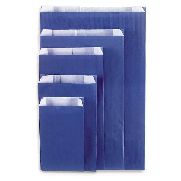 Sobre para regalo kraft azul vivo 24x41x7,5cm - 2