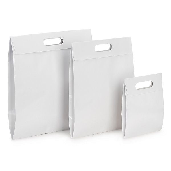 Sobre para regalo de papel charol con asa precortada - 4