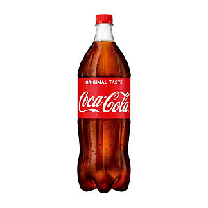 Soda Coca-Cola, en bouteille, lot de 12 x 1,25 L
