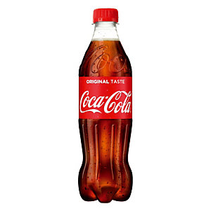 Soda Coca-Cola, en bouteille, lot de 24 x 50 cl