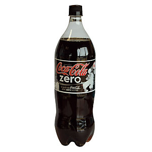 Soda Coca-Cola zéro sucres, en bouteille, lot de 6 x 1,25 L