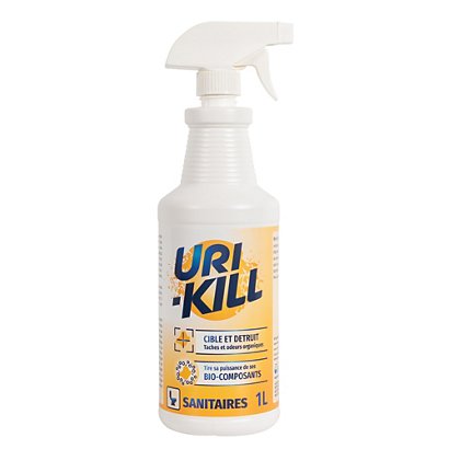 Désodorisant nettoyant détachant sanitaires Uri-Kill citron 1 L - 1
