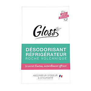 Désodorisant réfrigérateur Gloss roche volcanique Désodorisant réfrigérateur Gloss roche volcanique