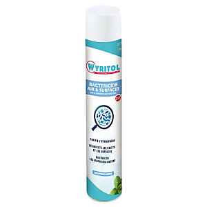 Désodorisant désinfectant Wyritol bactéricide air et surfaces 750 ml