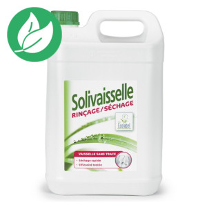 Solipro Liquide de rinçage machine Solivaisselle écologique - Bidon 5l Solipro Liquide de rinçage machine Solivaisselle écologique - Bidon 5l