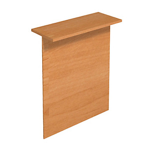 Sopralzo per bancone reception "Linea Pronto" - cm 80 x 30 x 115 h. - Noce chiaro Sopralzo per bancone reception "Linea Pronto" - cm 80 x 30 x 115 h. - Noce chiaro