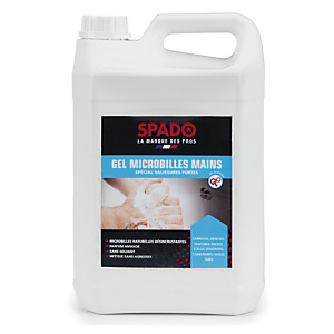 Spado Gel lavant pour les mains avec microbilles parfum amande - Bidon 5l