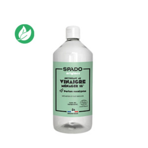 Spado Nettoyant gel vinaigre blanc 16° - Parfum Eucalyptus - Flacon de 1 L Spado Nettoyant gel vinaigre blanc 16° - Parfum Eucalyptus - Flacon de 1 L