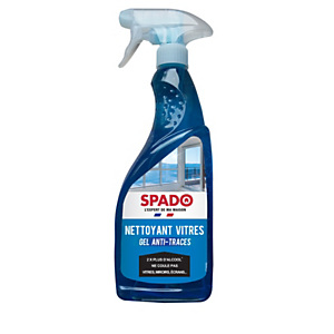 Spado Nettoyant vitres gel anti-traces - Vaporisateur 750 ml Spado Nettoyant vitres gel anti-traces - Vaporisateur 750 ml