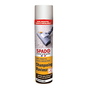 SPADO Shampoing raviveur moquettes - Aérosol 600 ml SPADO Shampoing raviveur moquettes - Aérosol 600 ml