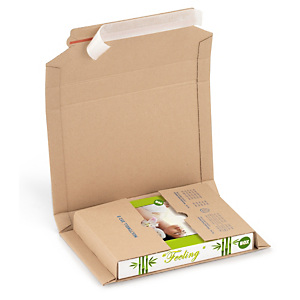 Sparpac - brune selvklebende omslag Sparpac - brune selvklebende omslag