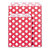 Spotted paper counter top bags, pink, 170x230mm, pack of 1000 - 2