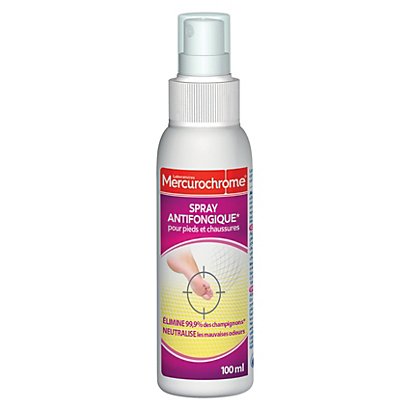 Spray antifongique pour les pieds Mercurochrome 100 ml - 1