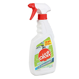 Spray nettoyant ultra dégraissant avec javel La Croix 500 ml Spray nettoyant ultra dégraissant avec javel La Croix 500 ml
