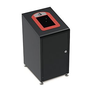 Sruttura per gettacarte personalizzabile con pittogrammi e cornici colorate Sruttura per gettacarte personalizzabile con pittogrammi e cornici colorate