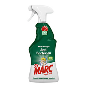 St. Marc Spray multiusages anti bactérien - 500 ml St. Marc Spray multiusages anti bactérien - 500 ml