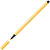 STABILO 68, Rotulador de punta de fibra, punta mediana, cuerpo de polipropileno, tinta amarilla - 1