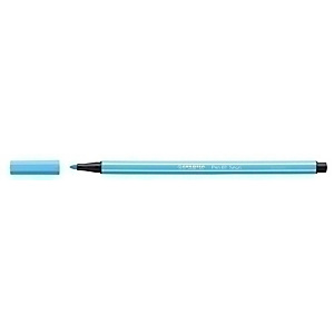 STABILO 68, Rotulador de punta de fibra, punta mediana, cuerpo de polipropileno, tinta azul STABILO 68, Rotulador de punta de fibra, punta mediana, cuerpo de polipropileno, tinta azul