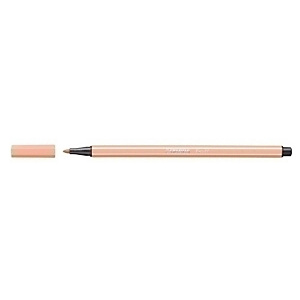 STABILO 68, Rotulador de punta de fibra, punta mediana, cuerpo de polipropileno, tinta beige STABILO 68, Rotulador de punta de fibra, punta mediana, cuerpo de polipropileno, tinta beige