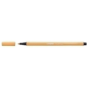 STABILO 68, Rotulador de punta de fibra, punta mediana, cuerpo de polipropileno, tinta naranja STABILO 68, Rotulador de punta de fibra, punta mediana, cuerpo de polipropileno, tinta naranja